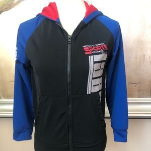 Boys Stylish Light Weight Jacket With Hood Hoodie